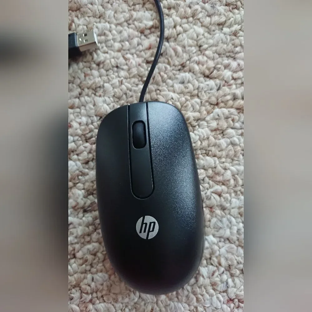 HP laser wired mofyuo mouse